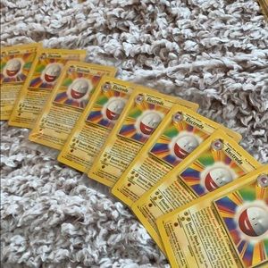 Pokémon electrode free with any purchase!